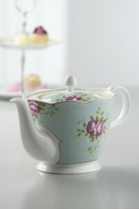 英國Aynsley 復古玫瑰系列 陶瓷茶壺1200ml