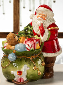 義大利Lamart 聖誕系列 聖誕老人糖果罐